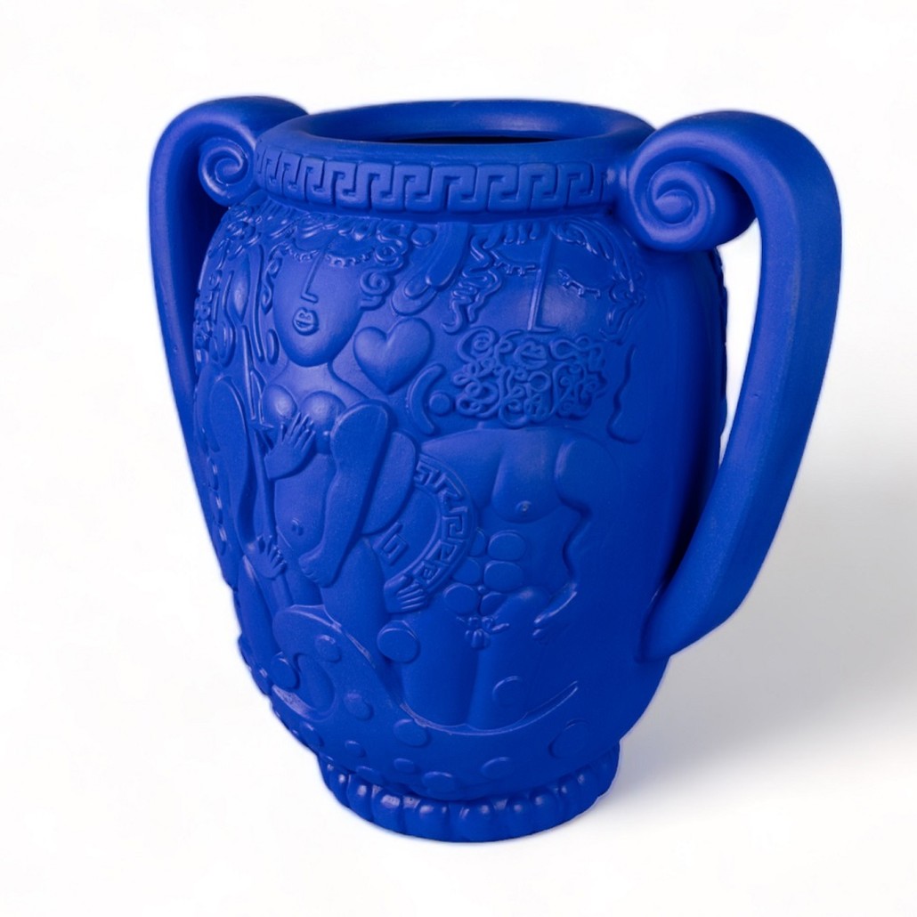 Ваза Seletti Amfora Blue