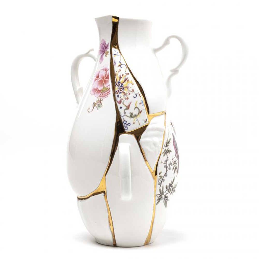 Ваза Seletti Kintsugi high