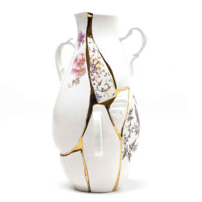 Ваза Seletti Kintsugi high