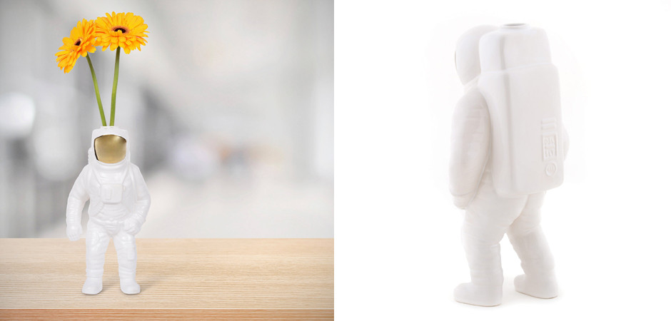 Ваза Seletti Starman white