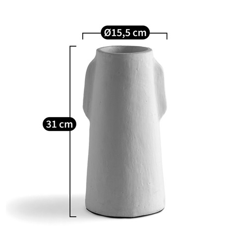 Ваза Serené Ceramic Vase Белая