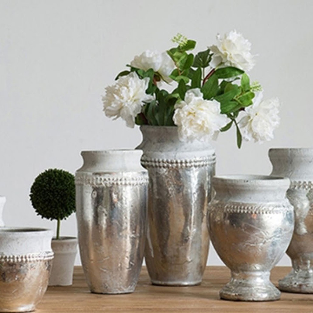 Ваза Vase Argenta Cup silver 23