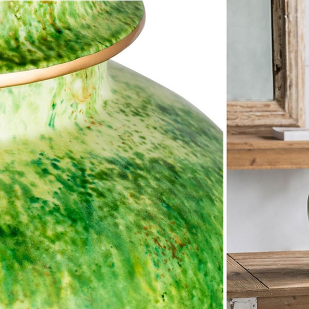 Ваза Vase Gold Edging 60