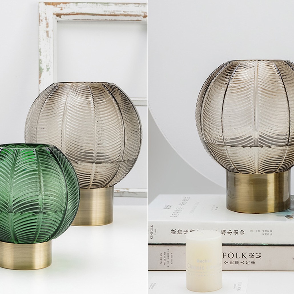 Ваза Vase Golden Throat Ball Gray