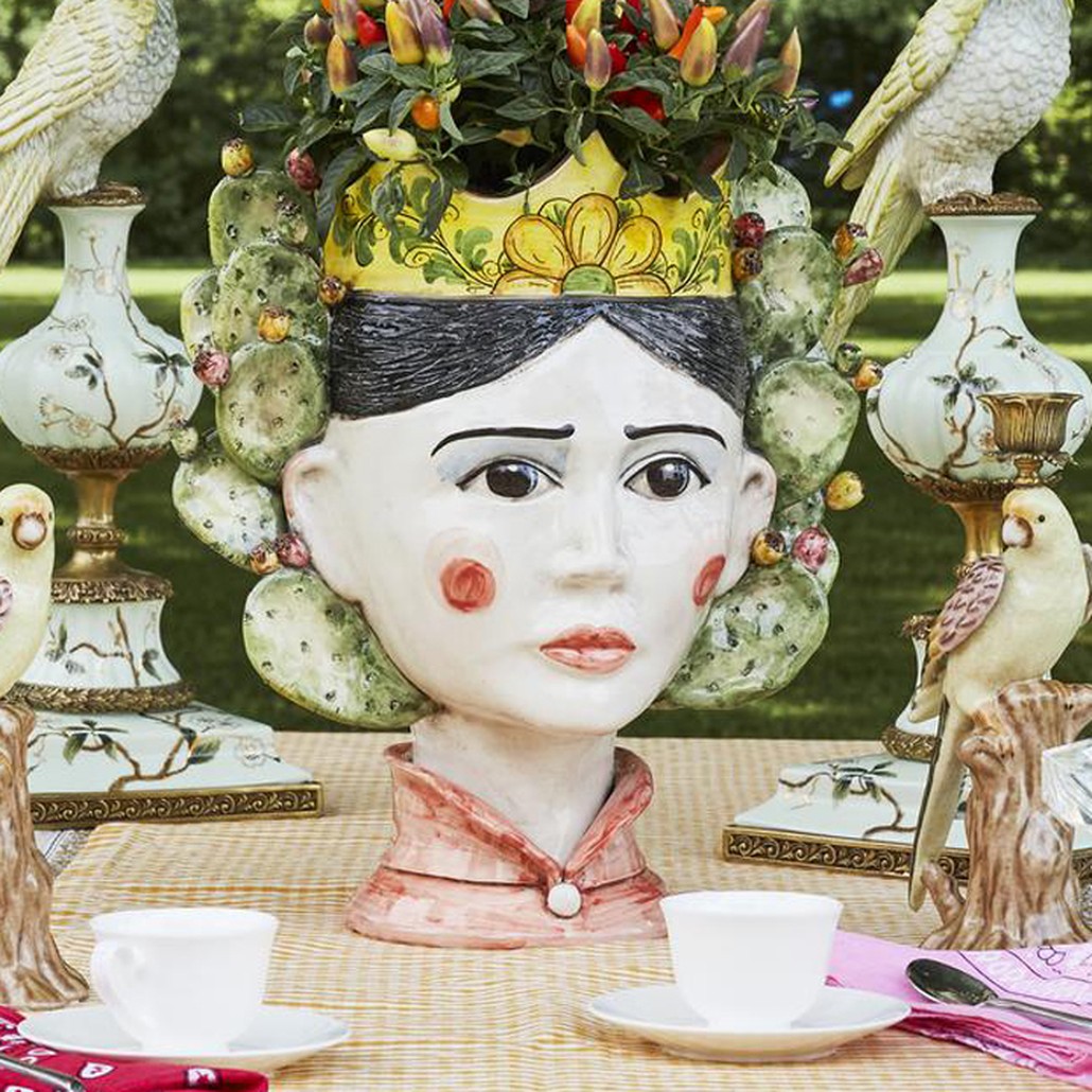Ваза VASE HEAD LADY SICILY