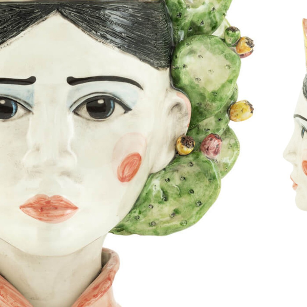 Ваза VASE HEAD LADY SICILY