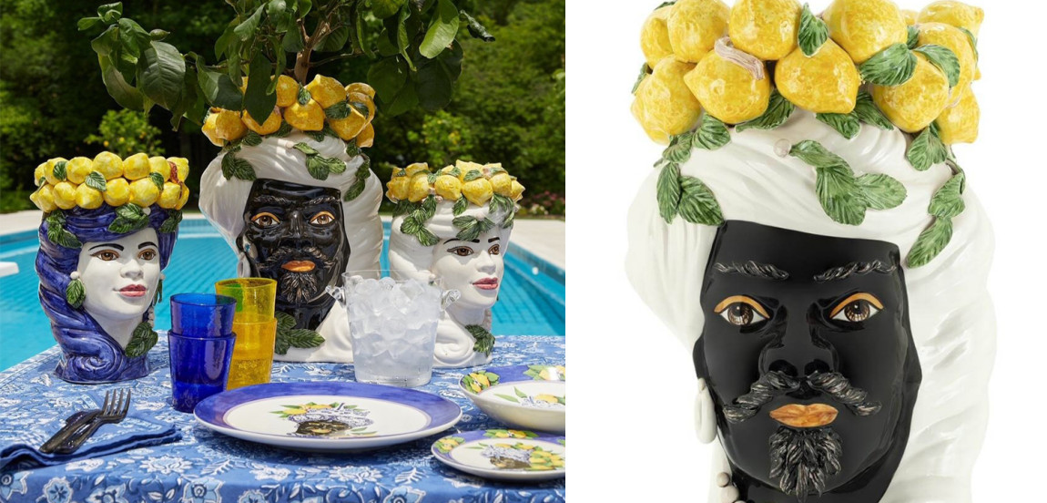 Ваза VASE LEMON HEAD MAN BIG