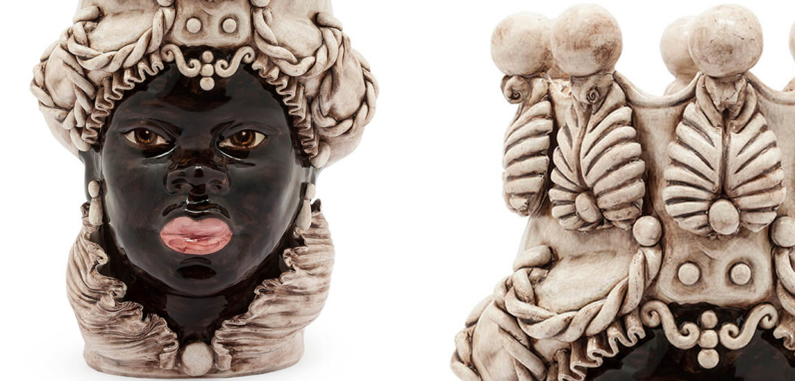 Ваза VASE MORO LADY BIG Crackle