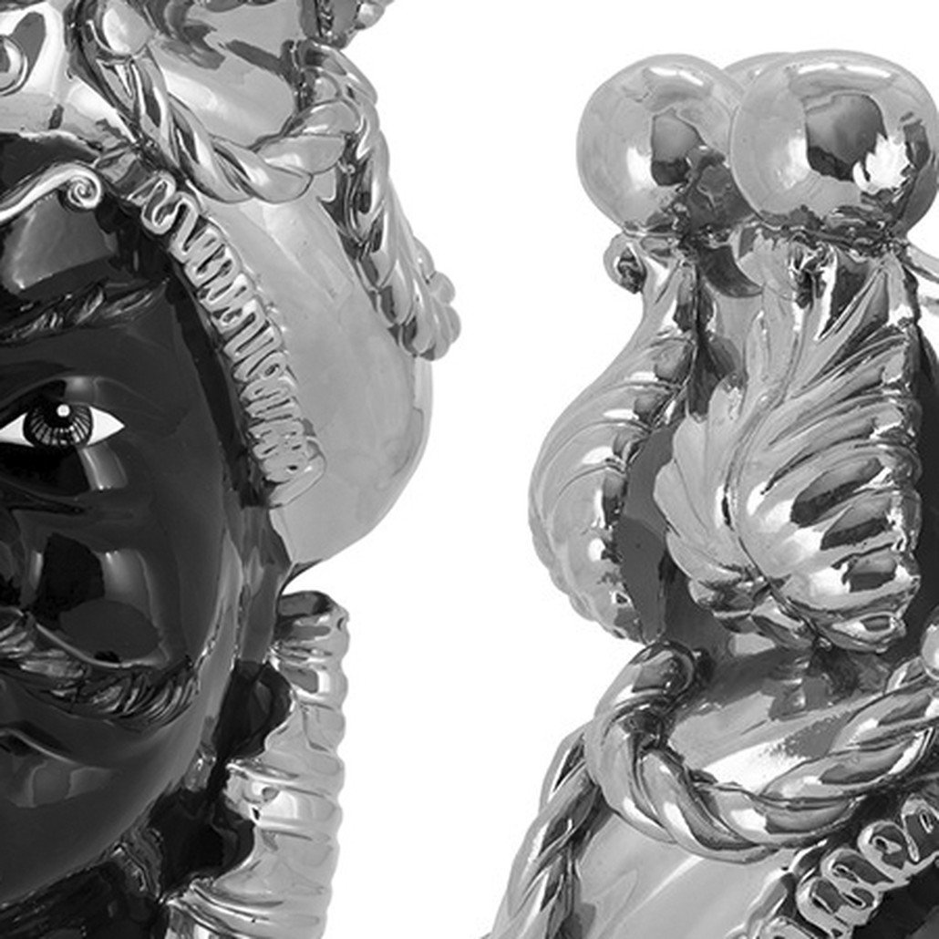 Ваза VASE MORO MAN BIG DREAMS silver