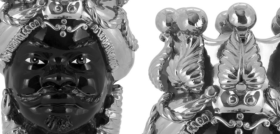 Ваза VASE MORO MAN BIG DREAMS silver