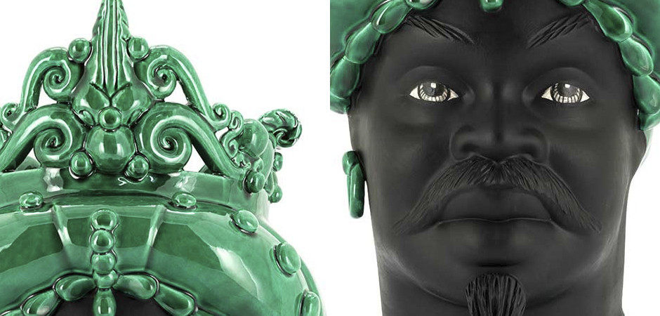 Ваза VASE MORO MAN MED. MAT