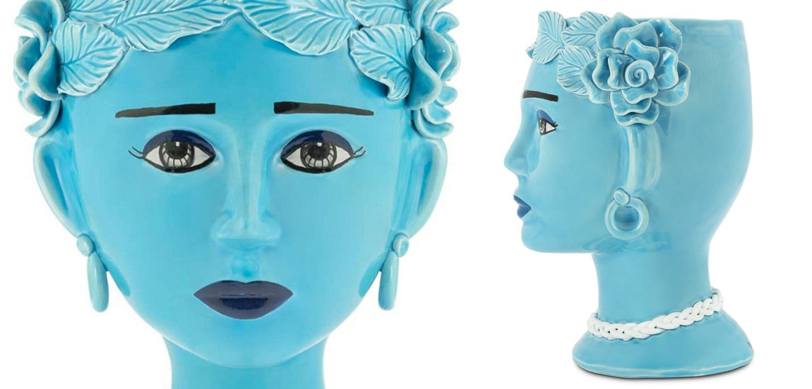 Ваза Vase Selva Blissful Turquoise