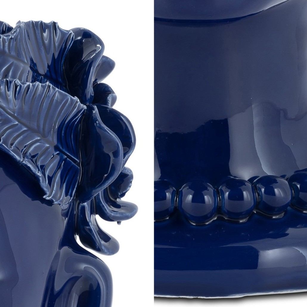 Ваза Vase Selva Mono Blue