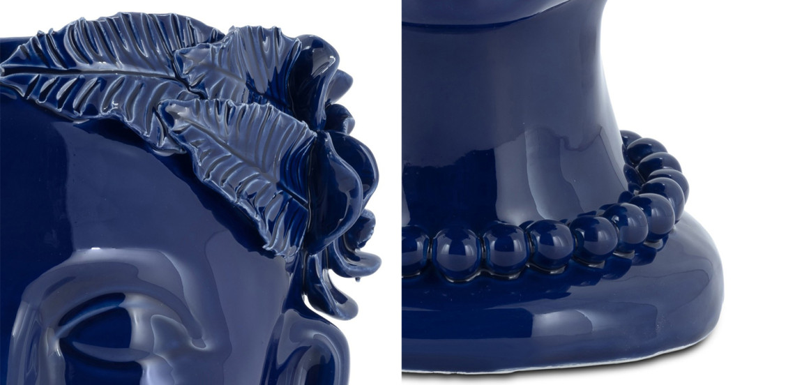 Ваза Vase Selva Mono Blue