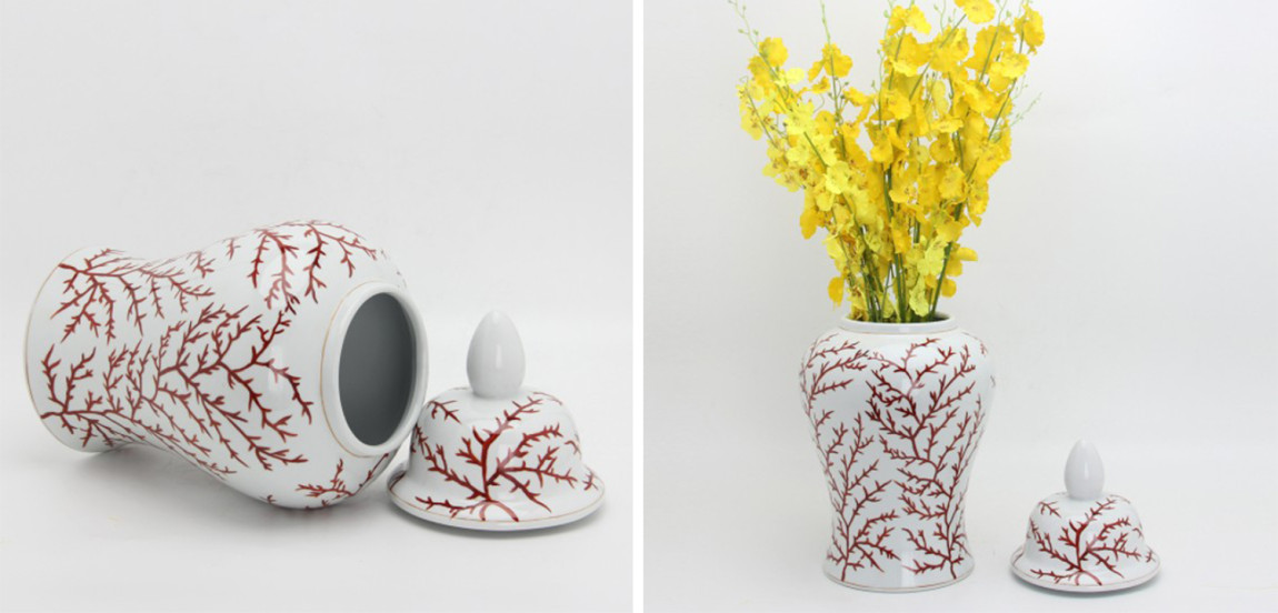 Ваза White Vase Branches