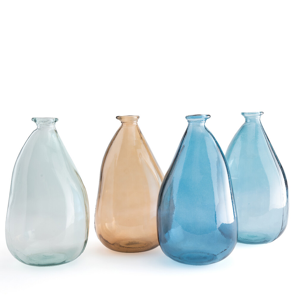 Ваза в виде бутыли TRANSPARENT FORMS 36