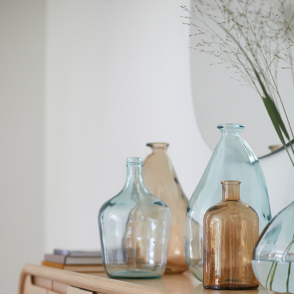 Ваза в виде бутыли TRANSPARENT FORMS 36