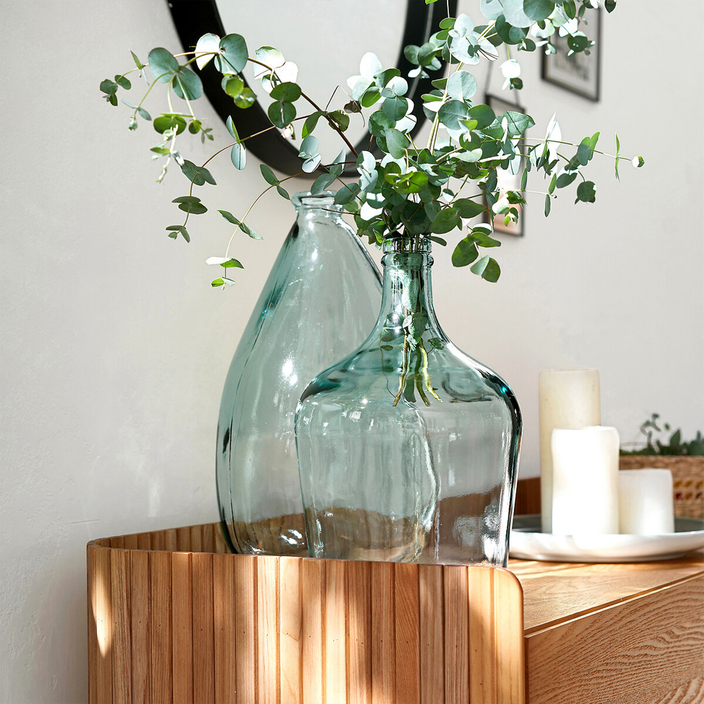 Ваза в виде бутыли TRANSPARENT FORMS 36