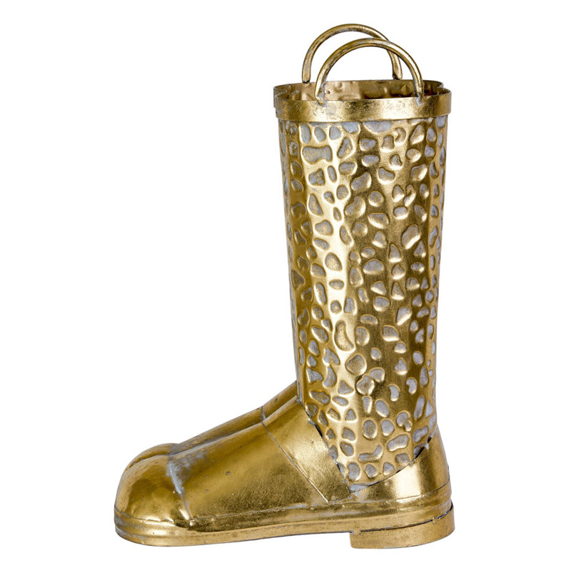 Ваза в форме сапог с рельефной текстурой и ручками Vase Boot