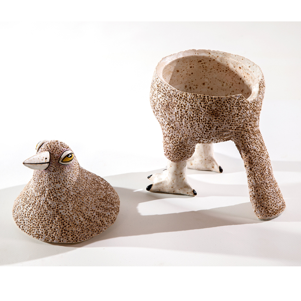 Ваза декоративная в виде Птицы Vase Songbird