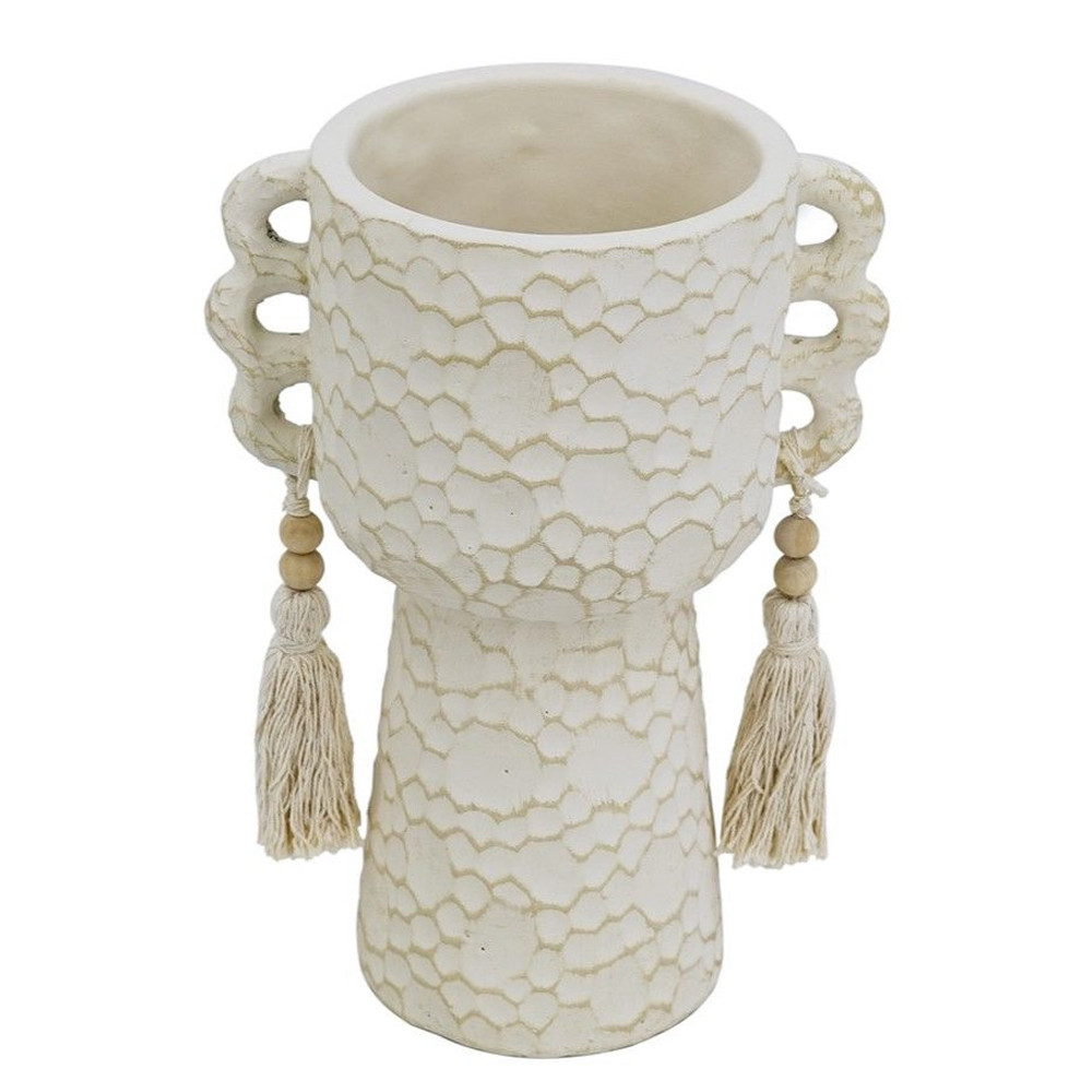 Ваза декоративная с кисточками Ceramic Lamps