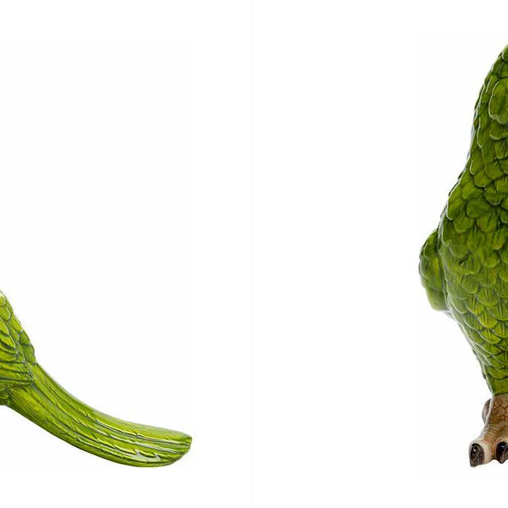 Ваза зеленый попугай Parrot
