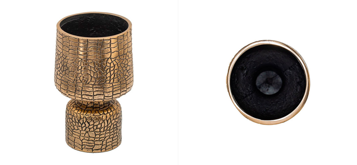 Ваза золото Brandon