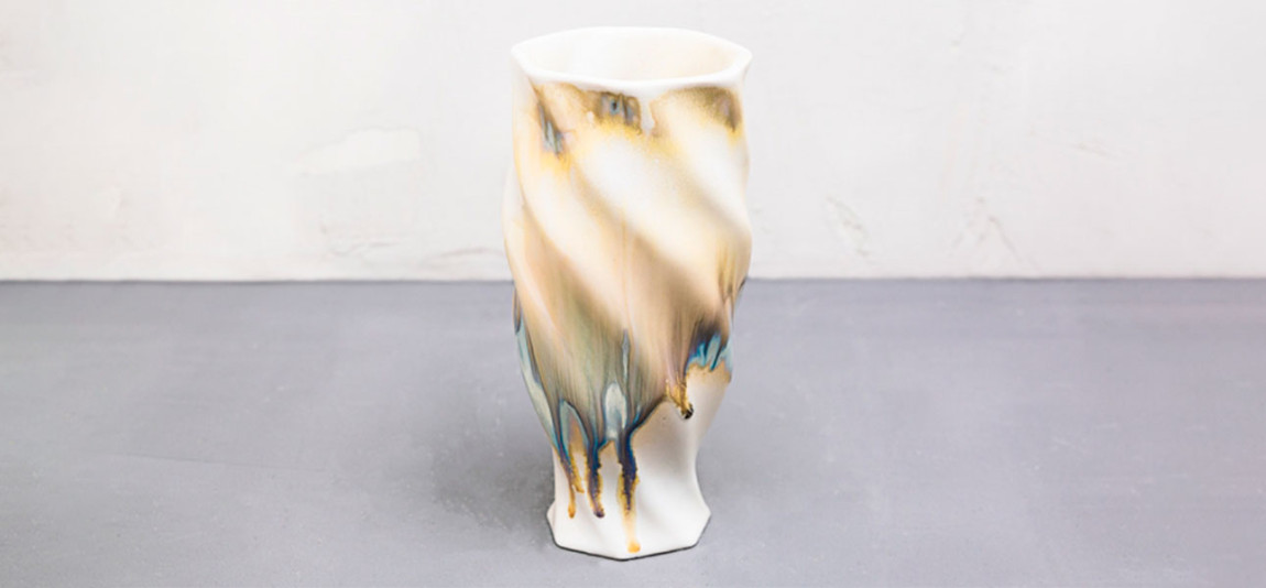 Ваза крученая