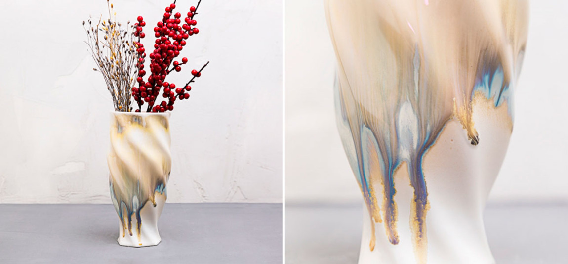 Ваза крученая