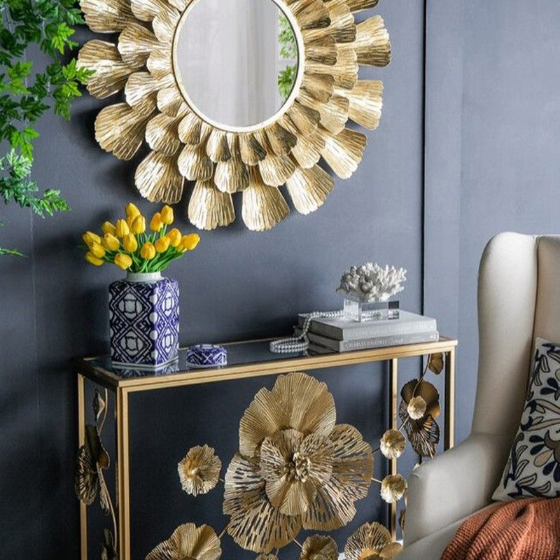 Ваза прямоугольной формы с крышкой и геометрическим узором в сине-белых цветах Blue & White Ornament