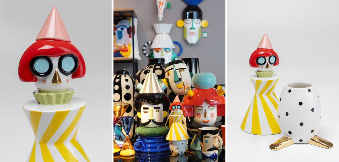 Ваза с крышкой Funny Doll Vase III