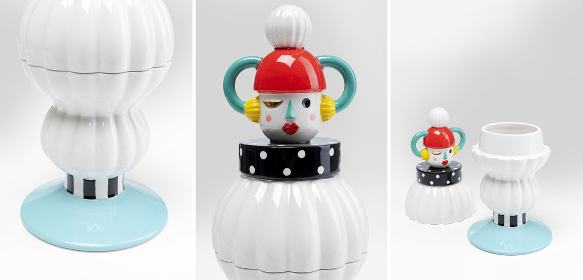 Ваза с крышкой Funny Doll Vase IV