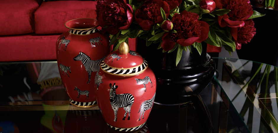 Ваза с крышкой VASE ZEBER URN
