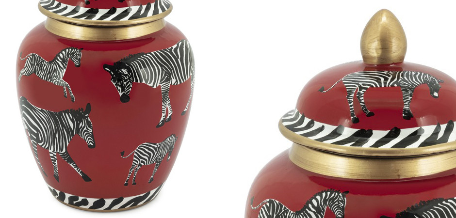 Ваза с крышкой VASE ZEBER URN