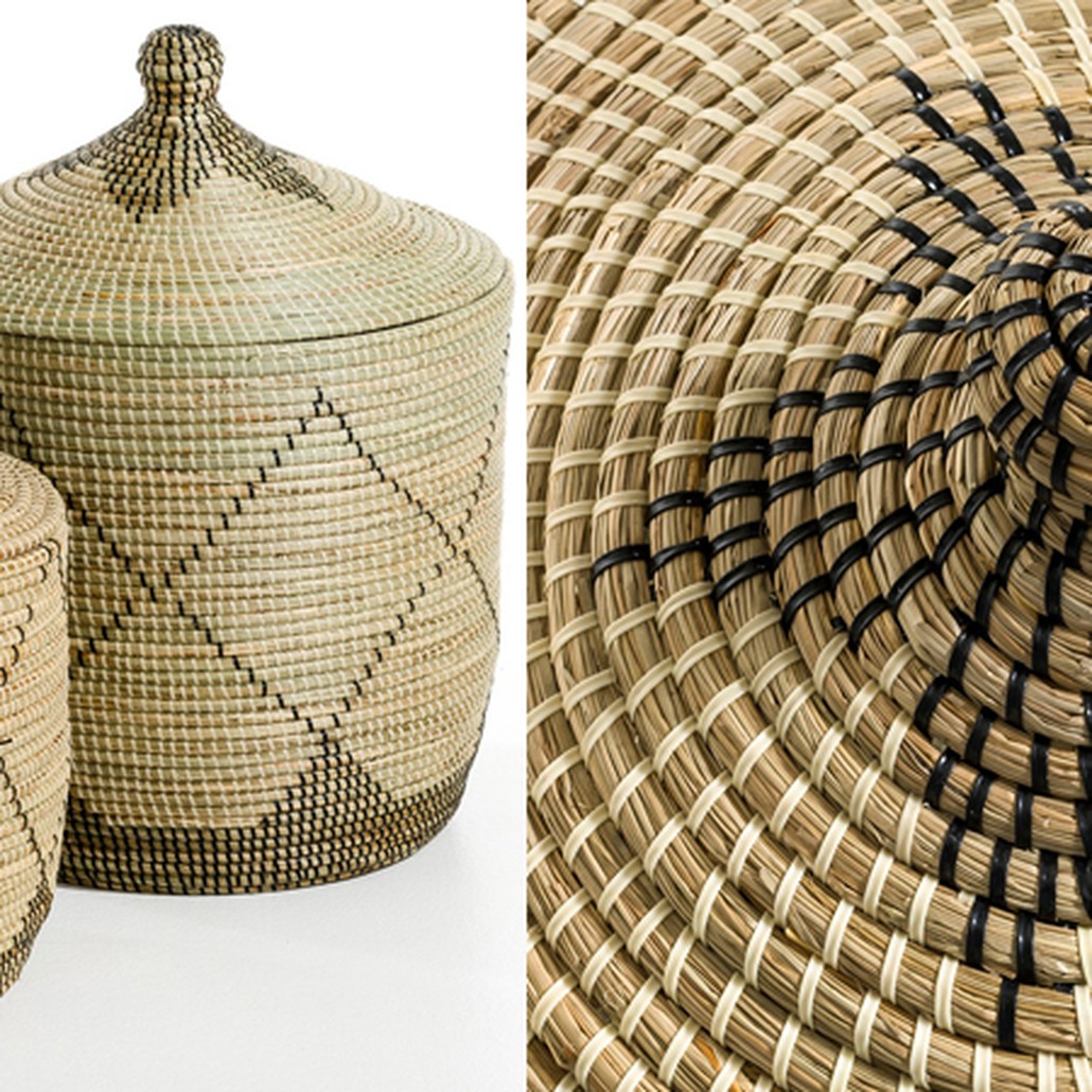 Ваза с крышкой Wicker Vase With Lid