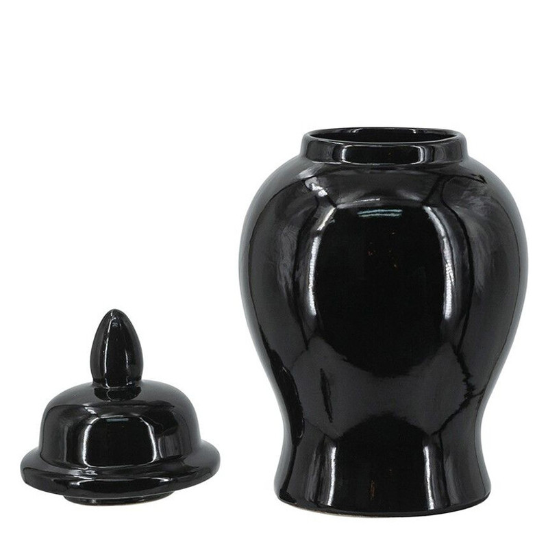 Ваза с крышкой однотонная Высота 31 см Chinoiserie Ceramics