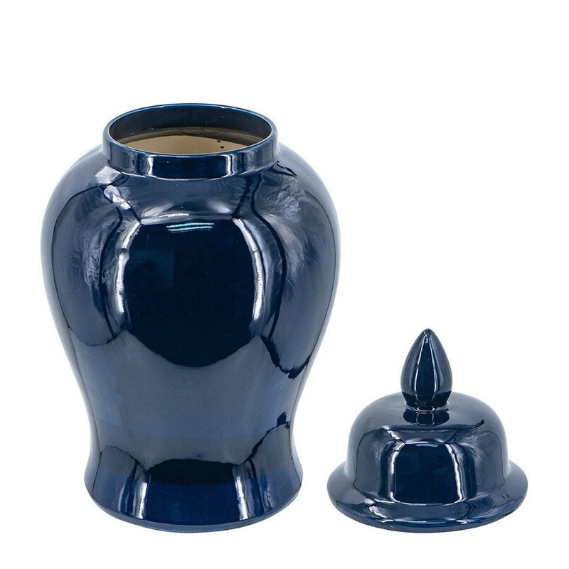 Ваза с крышкой однотонная Высота 31 см Chinoiserie Ceramics