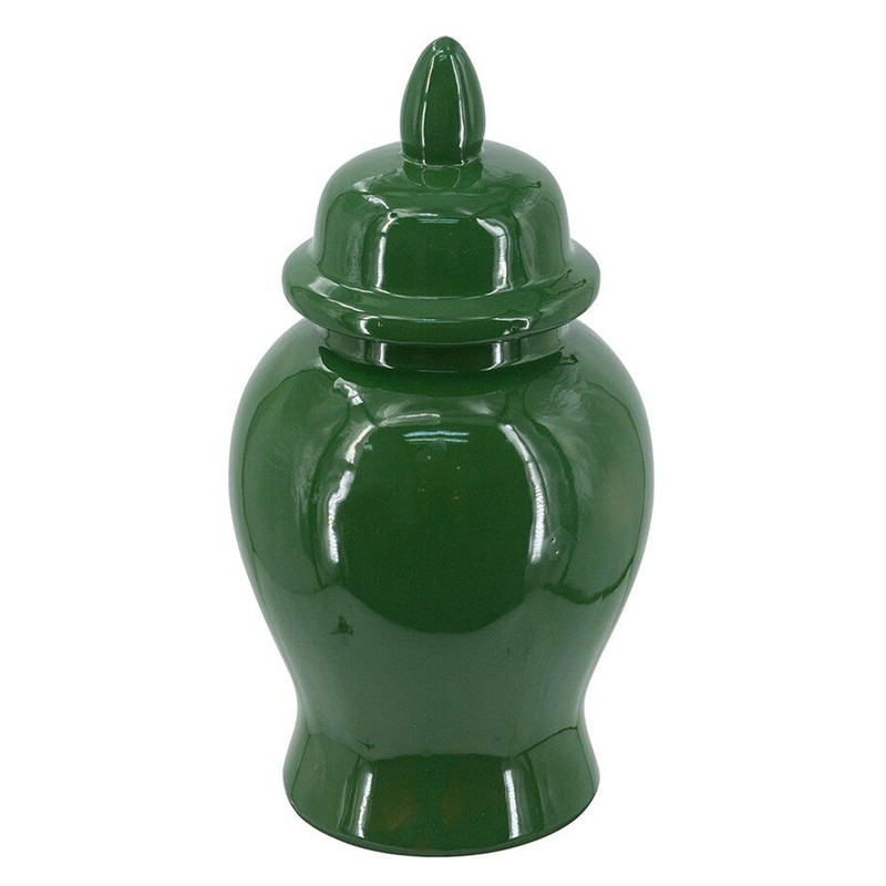 Ваза с крышкой однотонная Высота 31 см Chinoiserie Ceramics