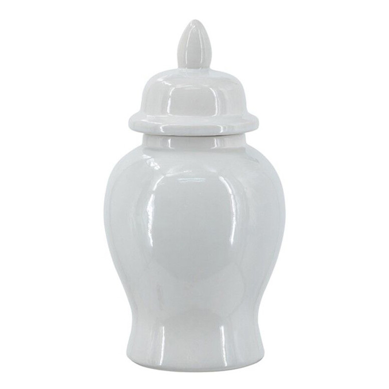 Ваза с крышкой однотонная Высота 31 см Chinoiserie Ceramics