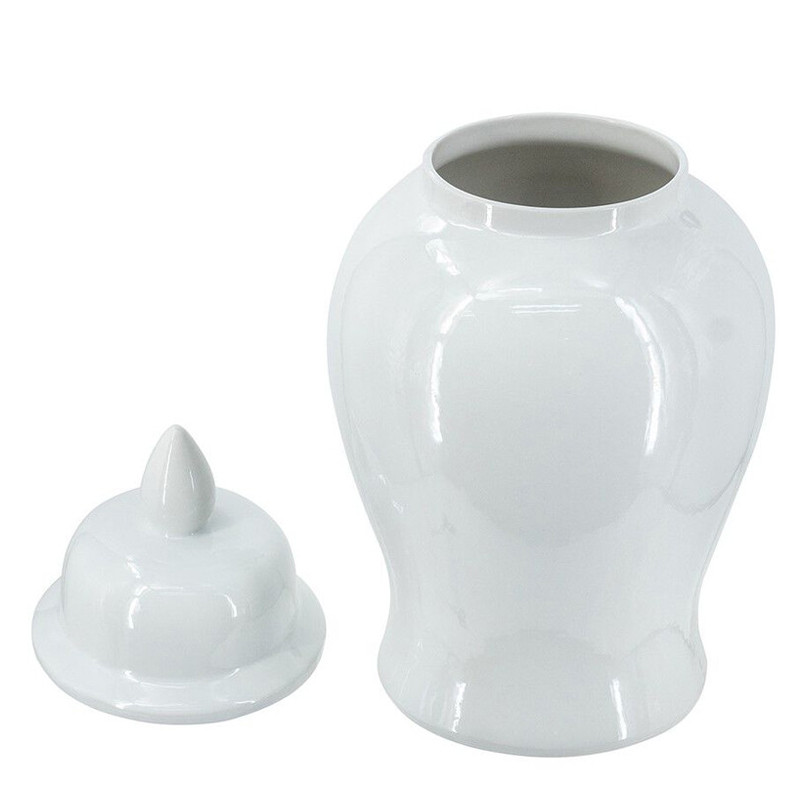 Ваза с крышкой однотонная Высота 48 см Chinoiserie Ceramics