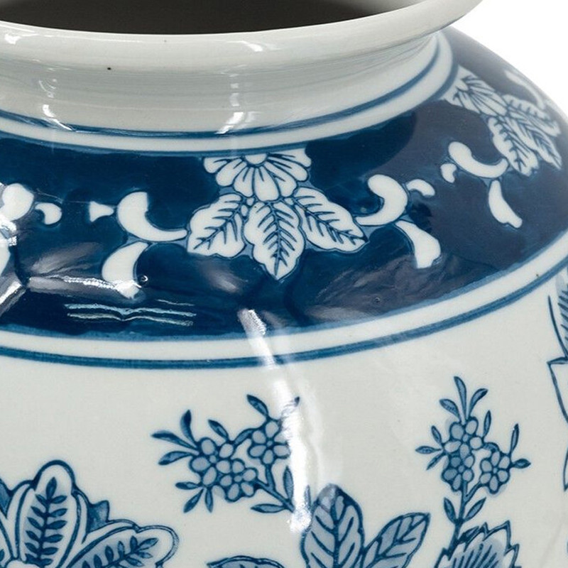 Ваза с синим цветочным орнаментом Blue & White Ornament