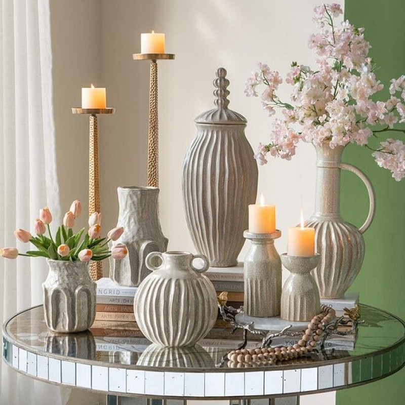 Ваза фактурная с рельефным дизайном Nature's Texture