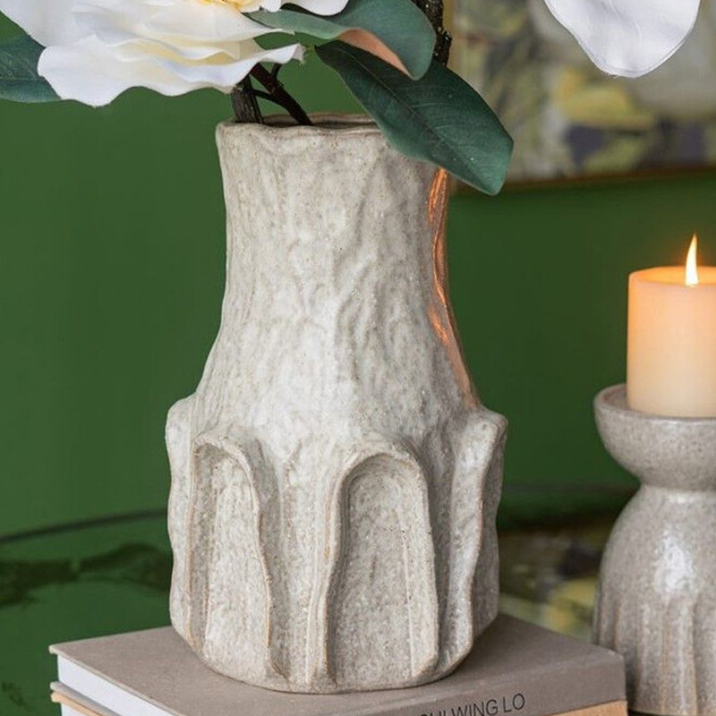 Ваза фактурная с рельефным дизайном Nature's Texture