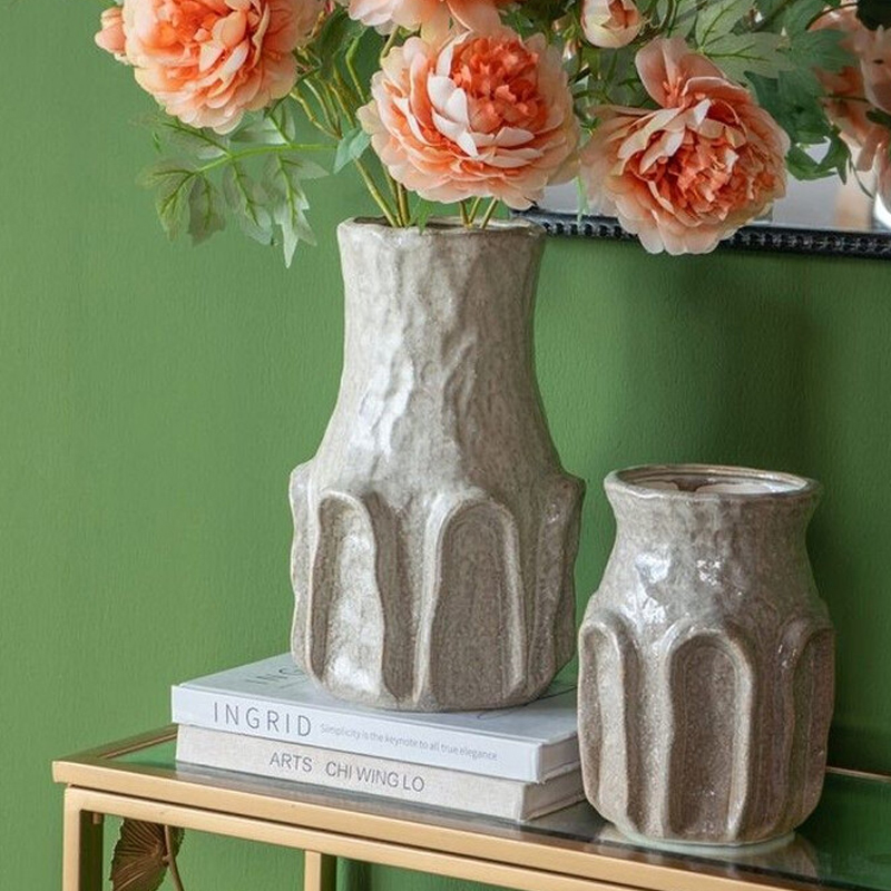 Ваза фактурная с рельефным дизайном Nature's Texture