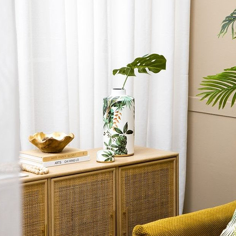 Ваза фарфоровая с ручной росписью Leopard Collection