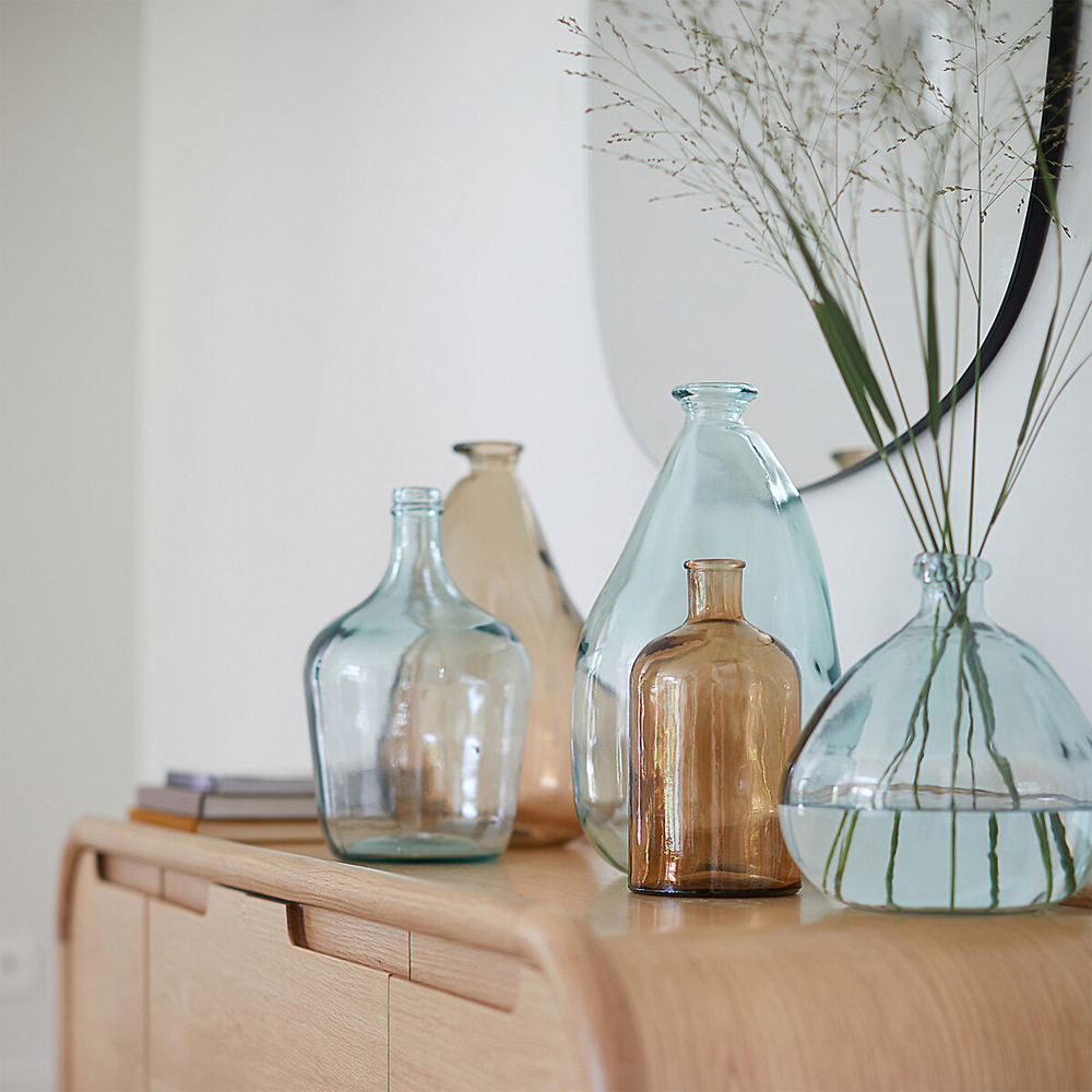 Ваза-бутыль из стекла TRANSPARENT FORMS 31