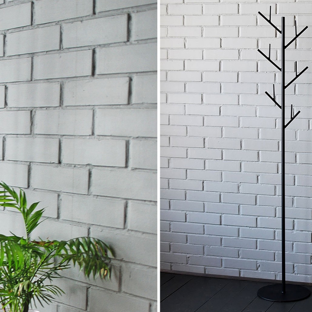 Вешалка Metal Branches Floor Hanger Black
