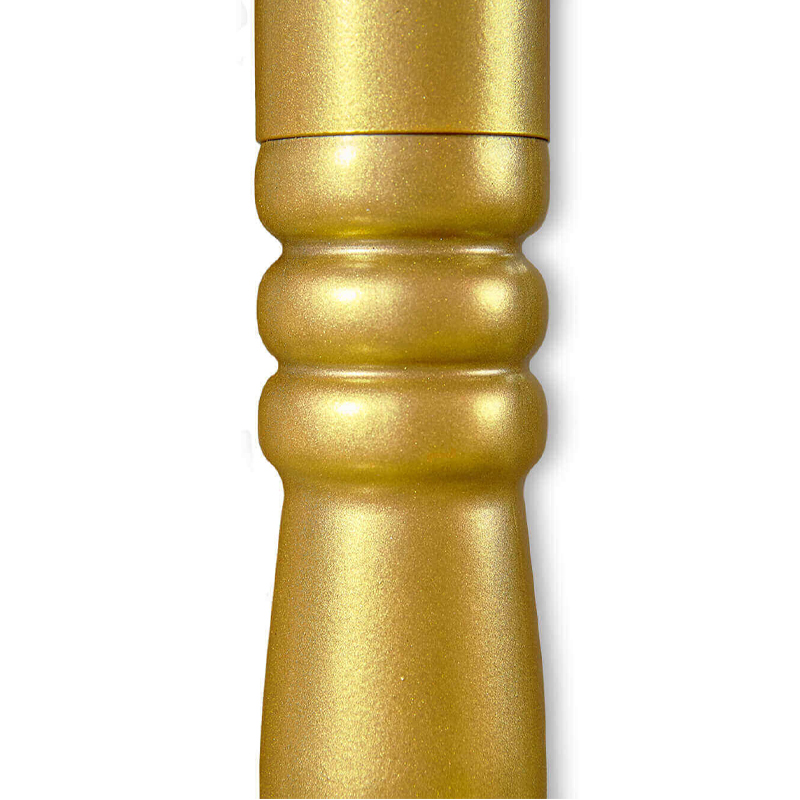 Вешалка золотого цвета с 4-мя крючками из пластика Curves Hangers