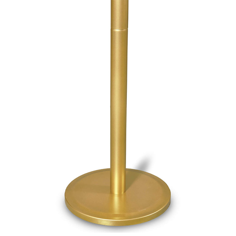 Вешалка золотого цвета с 4-мя крючками из пластика Curves Hangers