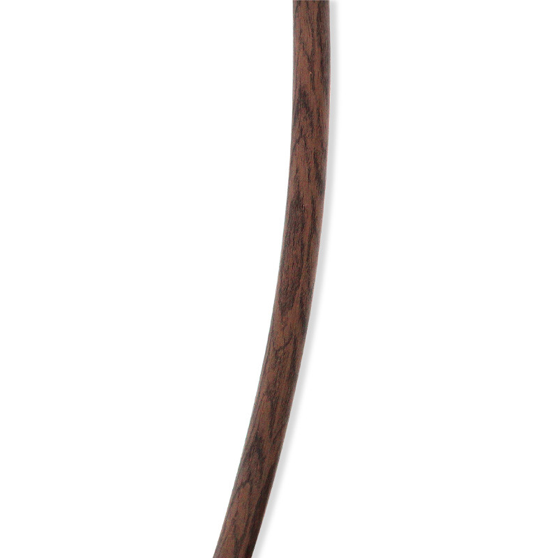 Вешалка коричневая с 4-мя крючками из пластика Curves Hangers